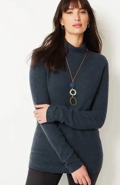 J.Jill Pure Jill Textured Funnel-Neck Sweater | Jjill-Women Sweaters