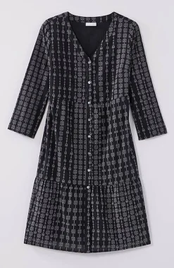 J.Jill Pure Jill Tiered Button-Front Dress | Jjill-Women Dresses