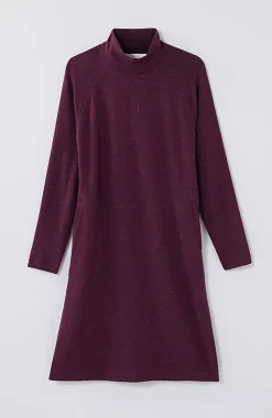 J.Jill Pure Jill Tranquility Fleece Mock-Neck Dress | Jjill-Women Dresses