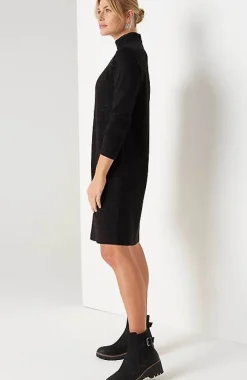 J.Jill Pure Jill Tranquility Fleece Mock-Neck Dress | Jjill-Women Dresses