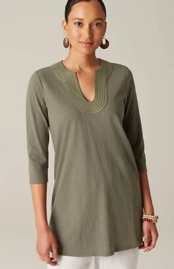 J.Jill Pure Jill Trapunto Tunic | Jjill-Women Tops & Tees