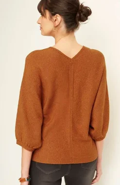 J.Jill Pure Jill Tweed Double-V Sweater | Jjill-Women Sweaters