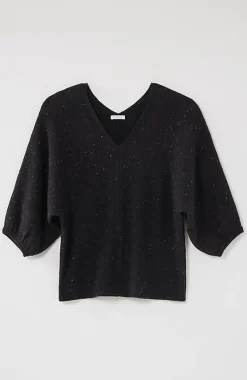 J.Jill Pure Jill Tweed Double-V Sweater | Jjill-Women Sweaters