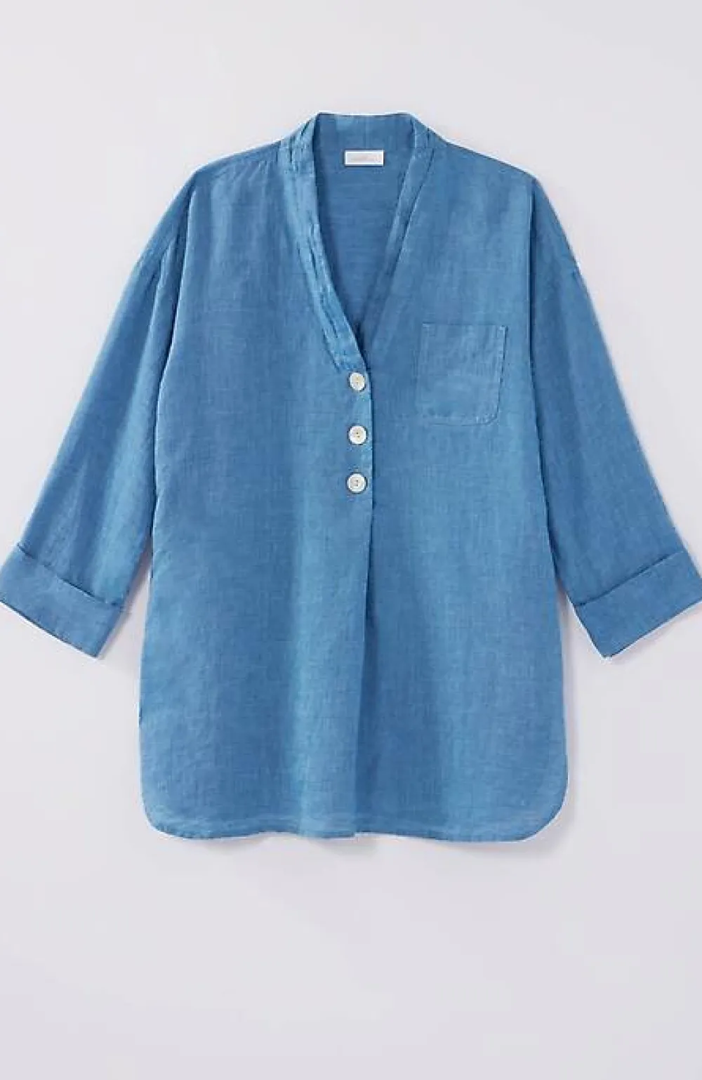 J.Jill Pure Jill Yarn-Dyed Linen Button-Front Tunic | Jjill-Women Tunics