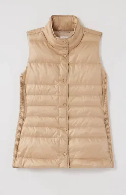 J.Jill Quilted U0026 Smocked Down Puffer Vest | Jjill-Women Jackets & Coats