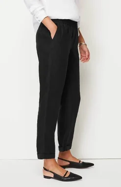 J.Jill Relaxed Linen Straight-Leg Pants | Jjill-Women Pants & Jeans