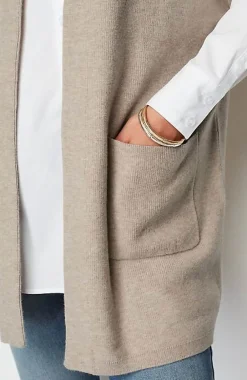 J.Jill Ribbed Gilet Cardi | Jjill-Women Sweaters