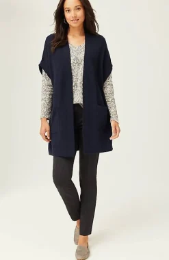 J.Jill Ribbed Gilet Cardi | Jjill-Women Sweaters