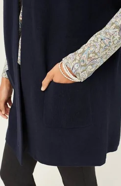 J.Jill Ribbed Gilet Cardi | Jjill-Women Sweaters