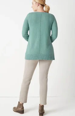 J.Jill Ribbed Side-Slit Sweater-Tunic | Jjill-Women Tunics