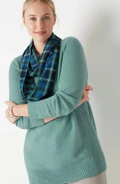 J.Jill Ribbed Side-Slit Sweater-Tunic | Jjill-Women Tunics