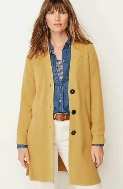J.Jill Rib-Textured Cardi | Jjill-Women Sweaters