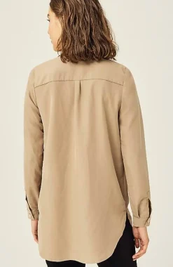 J.Jill Sand-Washed Shirttail Tunic | Jjill-Women Tunics