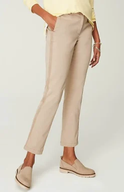 J.Jill Sateen Slim-Leg Pants | Jjill-Women Pants & Jeans