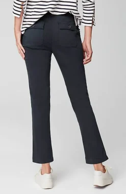 J.Jill Sateen Slim-Leg Pants | Jjill-Women Pants & Jeans
