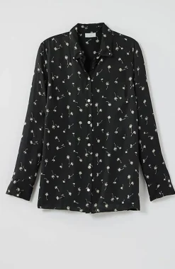 J.Jill Satin Button-Front Shirt | Jjill-Women Shirts & Blouses
