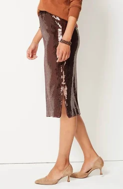 J.Jill Sequin Pull-On Skirt | Jjill-Women Skirts
