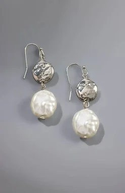 J.Jill Serene Escape Pearl Metal Earrings | Jjill-Women Jewelry