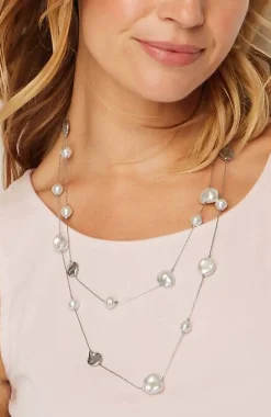 J.Jill Serene Escape Pearl Station Necklace | Jjill-Women Jewelry
