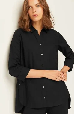 J.Jill Side-Button Stepped-Hem Tunic | Jjill-Women Tunics