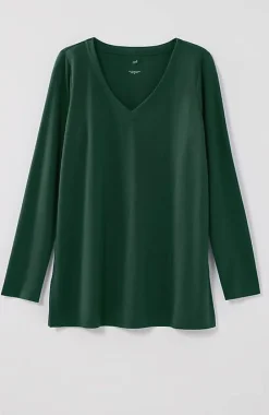 J.Jill Simply Supima® Side-Slit Tunic | Jjill-Women Tops & Tees