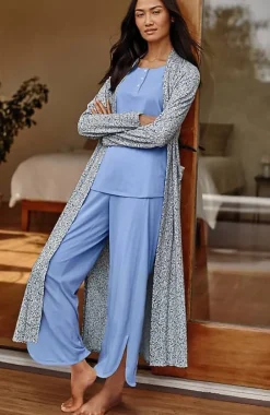 J.Jill Sleep Ultrasoft Curved-Hem Crops | Jjill-Women Pajamas & Robes