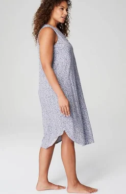J.Jill Sleep Ultrasoft Henley Gown | Jjill-Women Pajamas & Robes