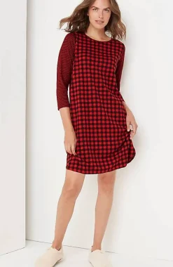 J.Jill Sleep Ultrasoft Keyhole Gown | Jjill-Women Pajamas & Robes