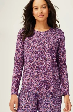 J.Jill Sleep Ultrasoft Long-Sleeve Top | Jjill-Women Pajamas & Robes