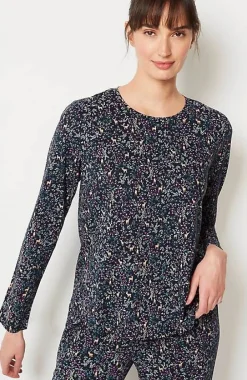 J.Jill Sleep Ultrasoft Long-Sleeve Top | Jjill-Women Pajamas & Robes