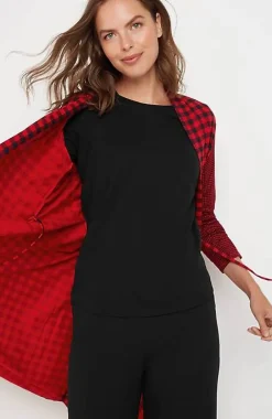 J.Jill Sleep Ultrasoft Long-Sleeve Top | Jjill-Women Pajamas & Robes