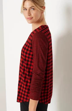 J.Jill Sleep Ultrasoft Long-Sleeve Top | Jjill-Women Pajamas & Robes