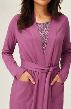J.Jill Sleep Ultrasoft Patch-Pocket Robe | Jjill-Women Pajamas & Robes