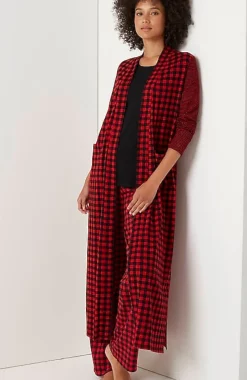 J.Jill Sleep Ultrasoft Patch-Pocket Robe | Jjill-Women Pajamas & Robes