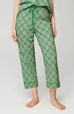 J.Jill Sleep Ultrasoft Piped Crops | Jjill-Women Pajamas & Robes