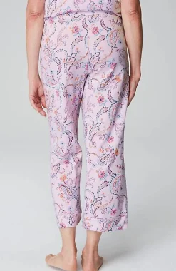 J.Jill Sleep Ultrasoft Piped Crops | Jjill-Women Pajamas & Robes