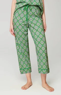 J.Jill Sleep Ultrasoft Piped Crops | Jjill-Women Pajamas & Robes