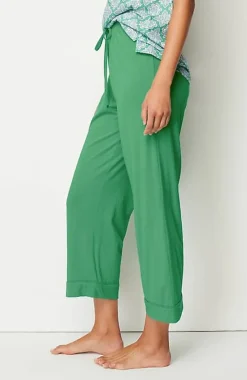 J.Jill Sleep Ultrasoft Piped Crops | Jjill-Women Pajamas & Robes