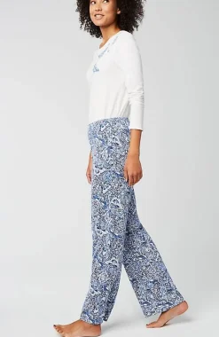 J.Jill Sleep Ultrasoft Relaxed Full-Leg Pants | Jjill-Women Pajamas & Robes