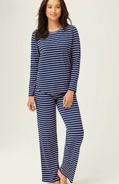 J.Jill Sleep Ultrasoft Relaxed Full-Leg Pants | Jjill-Women Pajamas & Robes