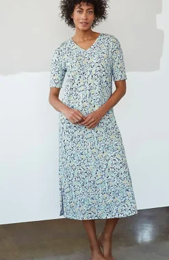 J.Jill Sleep Ultrasoft Relaxed Long Gown | Jjill-Women Pajamas & Robes