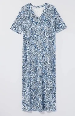 J.Jill Sleep Ultrasoft Relaxed Long Gown | Jjill-Women Pajamas & Robes