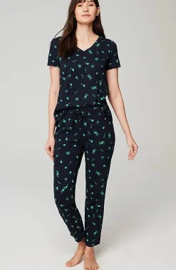 J.Jill Sleep Ultrasoft V-Neck Tee | Jjill-Women Pajamas & Robes