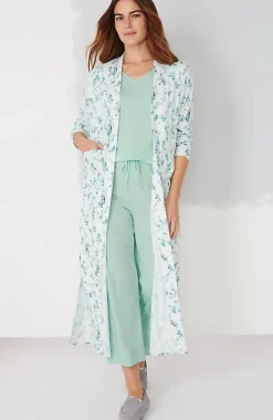J.Jill Sleep Ultrasoft V-Neck Tee | Jjill-Women Pajamas & Robes