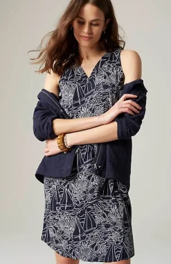 J.Jill Sleeveless V-Neck Knit Dress | Jjill-Women Dresses