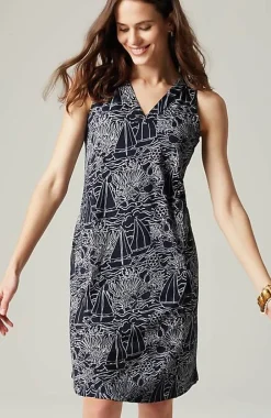 J.Jill Sleeveless V-Neck Knit Dress | Jjill-Women Dresses