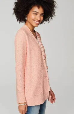 J.Jill Slub-Textured Button-Front Cardi | Jjill-Women Sweaters