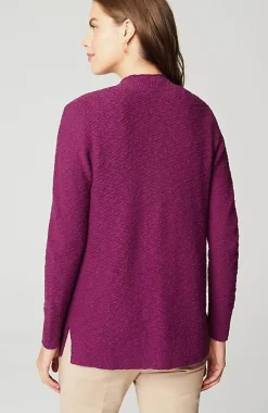 J.Jill Slub-Textured Button-Front Cardi | Jjill-Women Sweaters