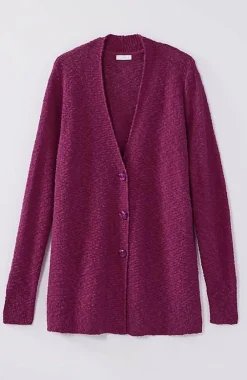 J.Jill Slub-Textured Button-Front Cardi | Jjill-Women Sweaters