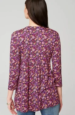 J.Jill Smocked-Bodice Tunic | Jjill-Women Tops & Tees